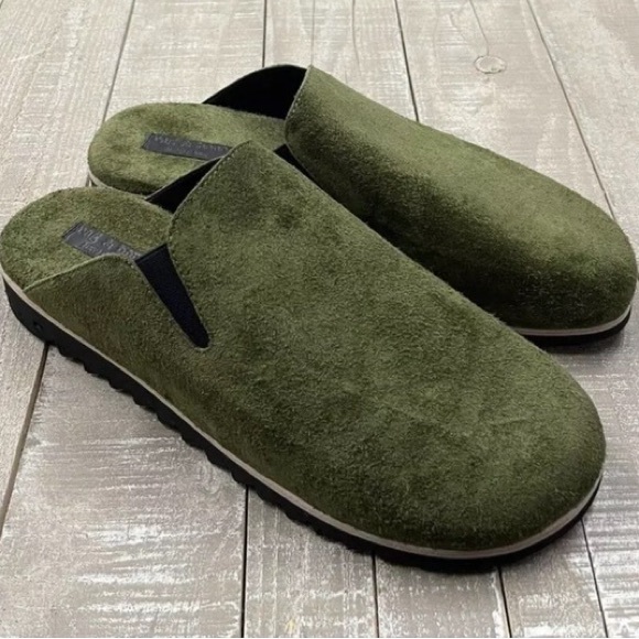 NIB $325 Rag & Bone Men’s Ansley Slide in Olive green - Picture 2 of 6
